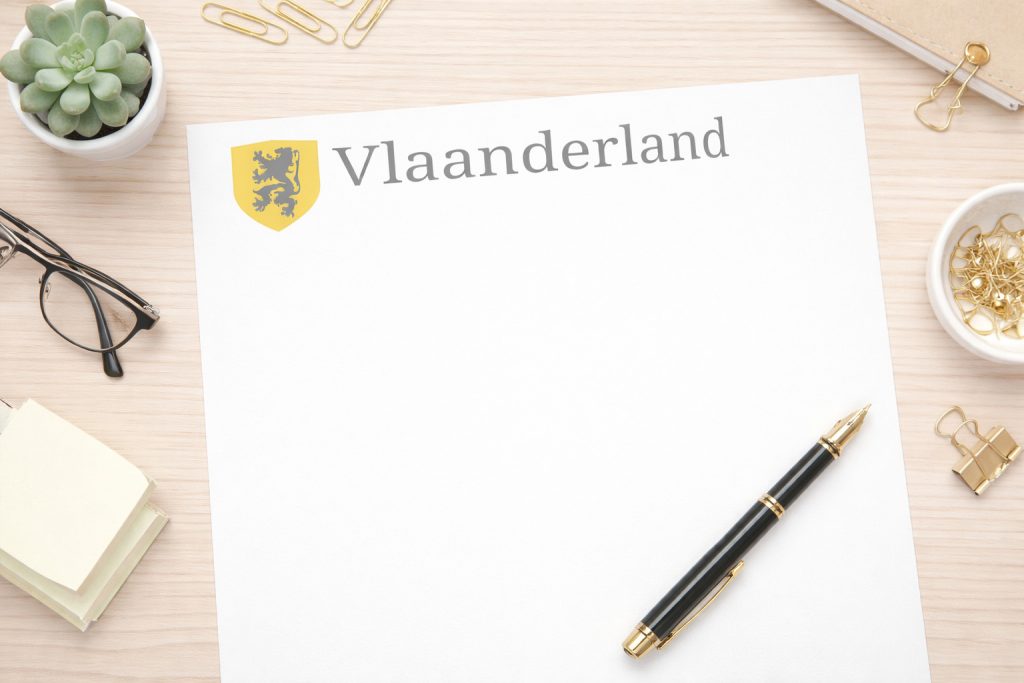 Nieursbrief Advertentie Vlanderland Achtergrond