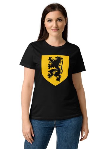 Vlaamse Leeuw op Schild Dames T-shirt